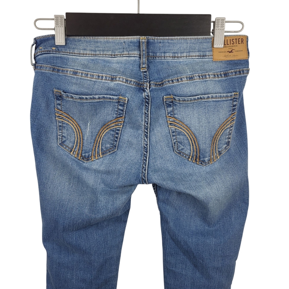 Hollister Skinny Ripped Jeans Size 7S - Picture 4 of 6
